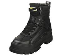 Buffalo Aspha Com1 Vegan Womens Platform Boots in Black - 6.5 UK