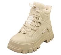 Buffalo Aspha Nc Mid Warm Vegan Womens Fashion Boots in Beige - 6.5 UK