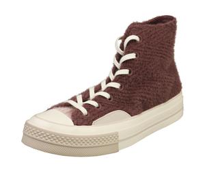 (6.5) Converse Chuck 70 Hi Unisex Fashion Trainers in DarK Wine