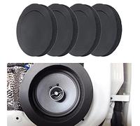 6.5" Foam Speaker Enhancer, AngleKai 4Pcs Self Adhesive Speaker Fast Rings, Universal High Rebound Sponge Bass Blocker Kit for Car Door Speaker Foam Rings