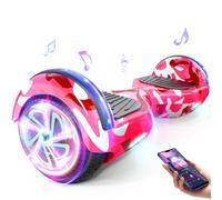 6.5” Hoverboard for Kids Ages 6-12, Bluetooth Hover Board with Light & Non-slip Footpads
