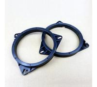 6.5-inch Car Door Speaker Gasket Spacer Mat Pad Bracket for, For Great Wall, - ABS Plastic, Black, 2-Pack