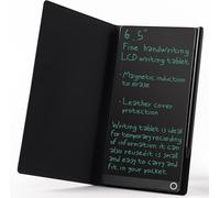 6.5 Inch LCD Writing Tablet, Electronic Writing Board with Protective Case, Reusable Digital Notepad Portable for Drawing Note Taking Office Study Gift