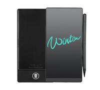 6.5 Inch LCD Writing Tablet with Pen for Adults, Erasable Electronic Writing Pad with Hall Clear Sensor, 6.5" Office Writing Pad Handwriting Drawing Board with Lock Function for Notes Doodles Messages