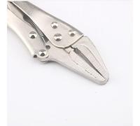 6.5 Inch Locking Pliers with Long Needle Nose for Tight Spaces, Adjustable Vise Grip Clamp with Trigger Release, Forged 45# Steel Hand Tool, 1