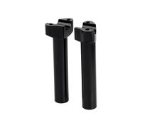 6.5 Inch Tall Handlebar Risers Black Pullback Handle Compatible With Motorcycle