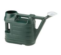 6.5 Litre Watering Can Green with Sprinkler Head for Indoor or Outdoor Gardening with Double Handles | Plastic Plant Watering Can with rose for Houseplant
