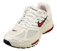 Nike Air Pegasus 2005 Womens Fashion Trainers in White Red - 6.5 UK