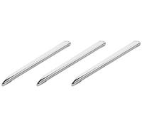 6.5" Scoop Spatula (Pick Scoop) - Eisco Labs- Stainless Steel, Pack of 3