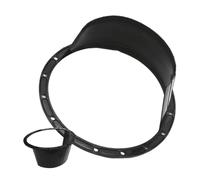 6.5" Speaker Baffles, Silicone Waterproof Audio, Car Door Speaker Drip Guard, Sound Quality Enhancer, Automotive Electronics Category, DIY Audio Installation Gear, Splashproof Acoustic Insulat