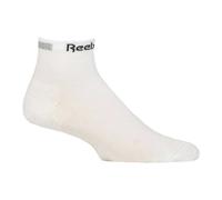 (6.5 UK-8 UK, White) Reebok Womens/Ladies Running Cycling Quarter Lightweight Ankle Socks