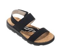 Regatta Womens Rylie Zebra Print Sandals - Black - 6.5 UK - Black - 70% Polyurethane/30% Polyester
