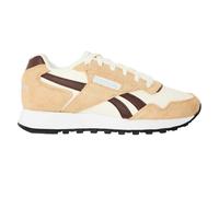 (6.5 UK, Chalk/Tan) Reebok Mens Glide Leather Flat Trainers