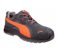 (6.5 UK, Orange) Puma Safety Mens Omni Flash Low Lace Up Safety Trainer