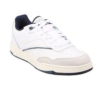 (6.5 UK, White/Navy) Reebok Unisex Adult Classics BB 4000 II Leather Trainers