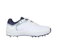 (6.5 UK, White/Navy) Slazenger Childrens/Kids Spiked Cricket Shoes