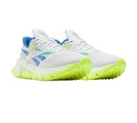 (6.5 UK, White/Neon/Blue) Reebok Unisex Adult FloatZig 1 Running Shoes