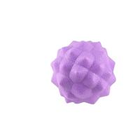 6.5cm Balls Durable Spiky Massage Ball Trigger Point Sport Fitness Hand Foot Pain Relief Plantar Ball、Massage Ball(Purple,2pcs)