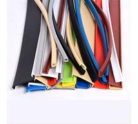 6.5ft Self Adhesive Furniture Edge Strip, Flexible U-Shape Edge Protector, Sheet Edge Protector Fit for 5-40mm, Veneer Edging Trim, for Furniture Restoration, Edge Trim and Cabinet Repair(White,25mm)