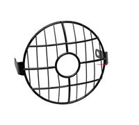6.5inch Motorcycle Headlight Grill Guard Cover Protector For Cafe Racer Cruiser Front Lamp Mesh Grille Grilles Headlights