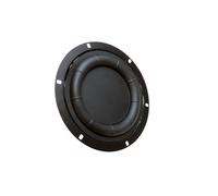 6.5Inch Vibrating Plate Rubber Surround Iron Cores Diaphragm Direct Replacement For Loudspeaker Repairs Bass Diaphragm With Installation Holes
