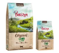 6.5kg Purizon Dry Cat Food - 5.5kg + 1kg Free!* - Sterilised Adult Grain-Free Lamb with Fish (6.5kg)