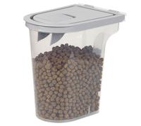 6.5L Airtight Pet Food Storage Container - Flip-Up Pour Spout, 3kg Capacity, Moisture-Proof for Dry Dog, Cat, Bird, and Animal Treats