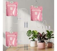 6.5L Drip Irrigation Bags, 3 Pcs Flow Adjustable Plant Watering Devices