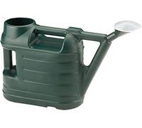 6.5L Litre Green Strong Plastic Watering Can, Garden Essential Big Watering Can with Rose Diffuser Head -Indoor Outdoor (1)