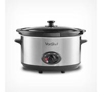 Stainless Steel Slow Cooker - Silver