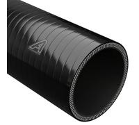 6.5mm (1/4") Internal Diameter Black Silicone Radiator Straight Hose 1 Metre Length Universal Tube
