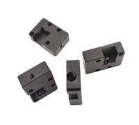 6.5mm K3 3D printer CNC Made Linear Rails Mounts Black Color aluminum alloy Square Nuts