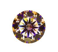 6.5Mm Round Brilliant Cut Moissanite Loose Stone For Engagement Ring Center Stones And Fine Jewelry Making