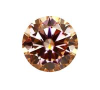6.5Mm Round Shape Loose Moissanite Stone Diamond Alternative That Passes Diamond Tester For Statement Jewelry