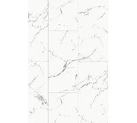 6.5mm Thickness - Casa Floors Spc Click Vinyl Floor Calcutta Marble Gloss Tiles - 1.4884M²/pack