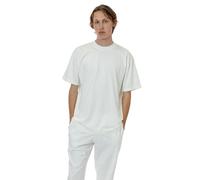6.5oz Garment Dye Crew Neck T-Shirt, Durable USA Cotton, Off-white, M