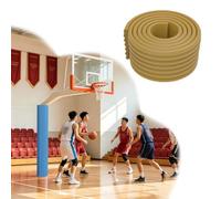 6.6 ft Basketball Pole Padding Wrap Around, Column Cushion Safety Protector Pad to Hide Ugly, Basketball Hoop Pillar Cover for Round & Square Post(Wood Color,5 pcs)