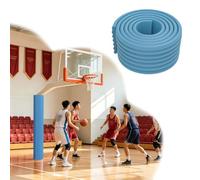 6.6 ft Basketball Pole Padding Wrap Around, Column Cushion Safety Protector Pad to Hide Ugly, Basketball Hoop Pillar Cover for Round & Square Post(Blue,5 pcs)