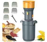 6.6 Gallons 25L Grain Mill Grinder Electric Corn Grinder, Grain Grinder Mill, Farm Home Electric Grinder for Corn Grain Feed, Wheat Grinder with 5 Grinder Sieves+1Wrench, Nutrimill, Brew Mill