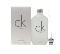 (6.6 oz - 195 ml, Men) Ck One by Calvin Klein - Eau De Toilette Spray (Unisex) 3.4 oz