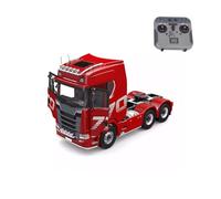 6×6 Remote Control Tractor, 1/14 Scale 2.4G 6x6 All Wheel Drive Full-proportional RC Tractor Truck with 2-Speed and Realistic Sound and Lights, Engineering Construction Vehicle Model for Adults
