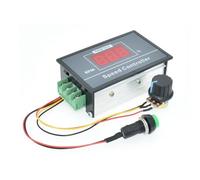 6-60V Motor Speed Regulator With Starting Stop Switcher Digital Stepless Speed Control Controller 12V 24V 36V PWM Motor Controller
