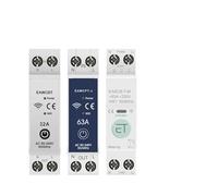 6-63A 1P+N Smart Circuit Breaker Kwh Meter Monitoring Timer Relay MCB Smart Voltage Current Protection AUOQKQUT(Metering,20A)