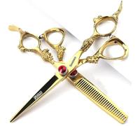 6/7/8/9-inch Professional Hair Clipper Set(6 inches, 2 Pieces-A)