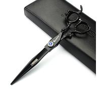 6/7/8/9-inch Professional Hair Clipper Set, Stainless Steel Sharp Hair Clippers, Hairdresser Specific Scissor(7-inch Flat Shear)
