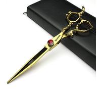 6/7/8/9-inch Professional Hair Clippers, Stainless Steel Sharp Hair Clippers, Hairdresser Specific Scissors (7-in Cutting Scissors)