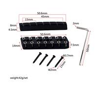 6/7/8 String Headless Guitar Bridge Nut Guitar Fixed Saddle Bridge Nut Set Replacement Parts for Electric Guitar Parts Accessori(7 String)