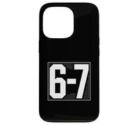 6 7 Basketball Height Six Seven Sports Number Case for iPhone 13 Pro