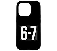 6 7 Basketball Height Six Seven Sports Number Case for iPhone 15 Pro