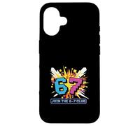 6-7 Club Comic Explosion Meme Case for iPhone 16